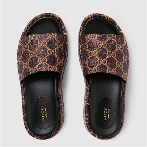 flatt gucci slides|Gucci slides outlet.